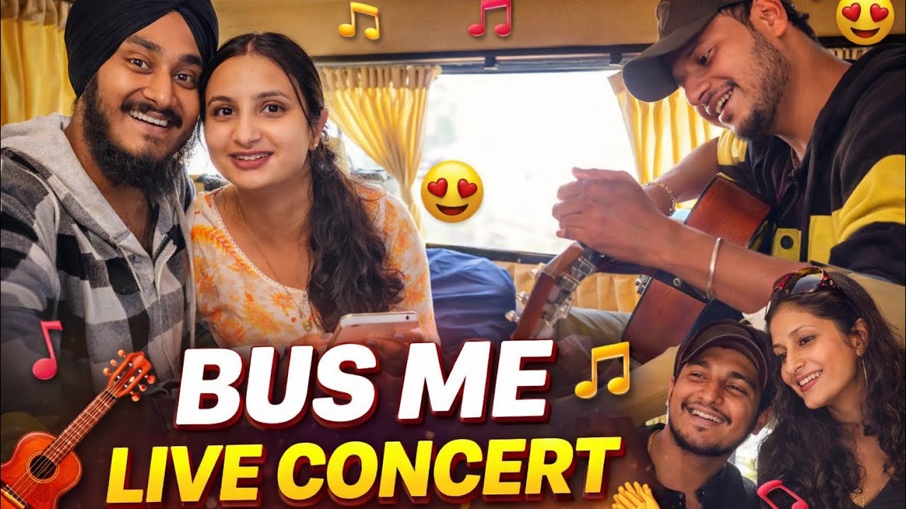 Bus Journey Me Live Concert 😱🎸 | ISBT Se Haridwar Tak Crazy Safar | Daily Routine Vlog