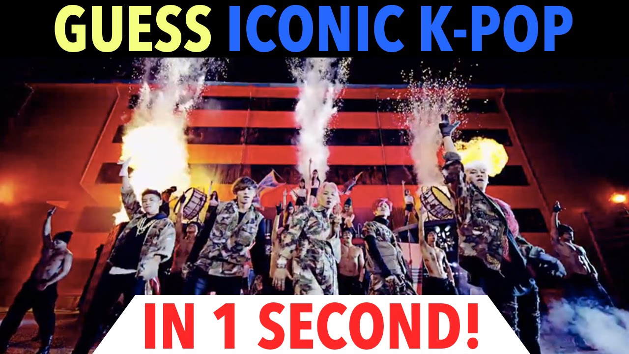 GUESS ICONIC K-POP SONGS IN 1 SECOND!