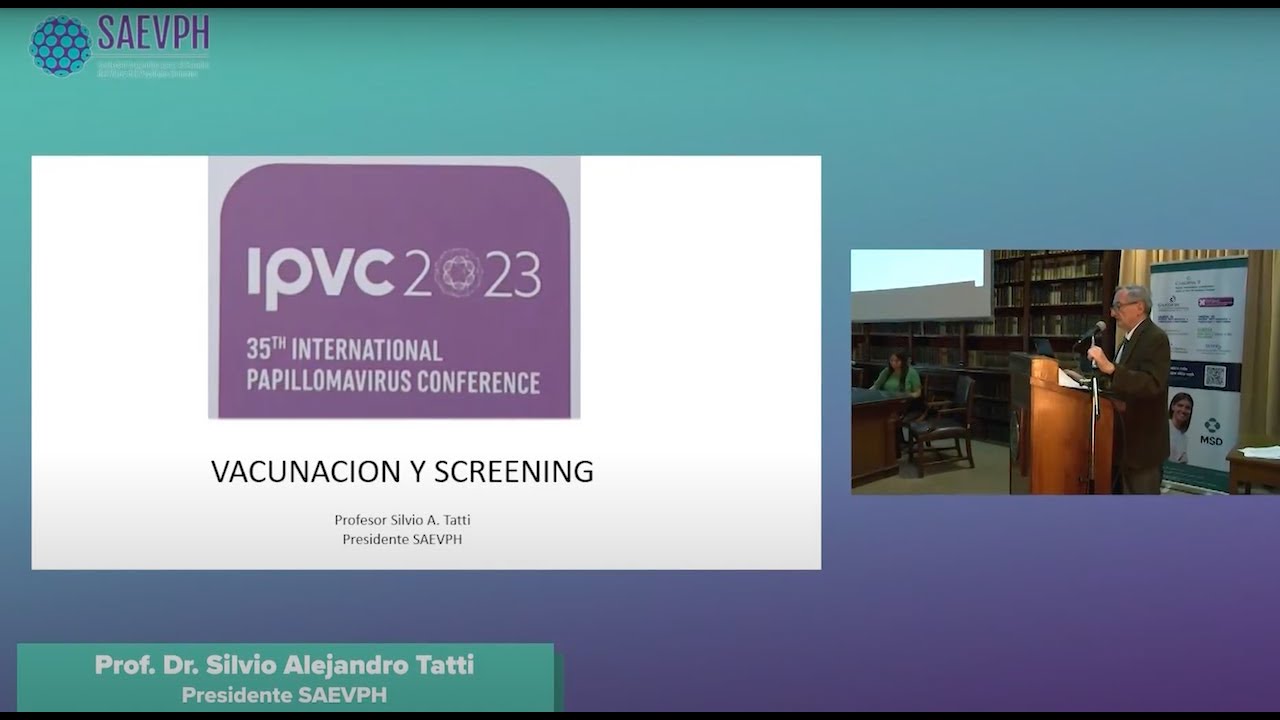 3  Actualización  Congreso IPV 2023 en screening y vacunación Prof  Dr  Silvio TATTI