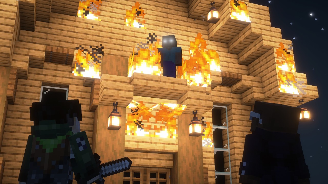 COSTRUIAMO LA CASA NEL MONDO CON HEROBRINE! - Minecraft HEROBRINE EP.2