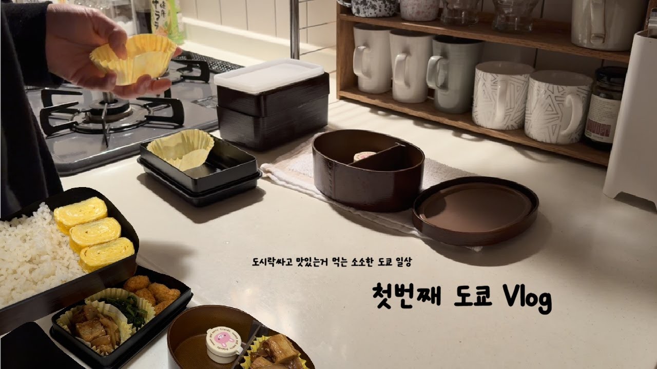 도쿄일상 브이로그┃도시락 싸고 주말엔 맛있는 거 먹으러 가는 소소한 일상