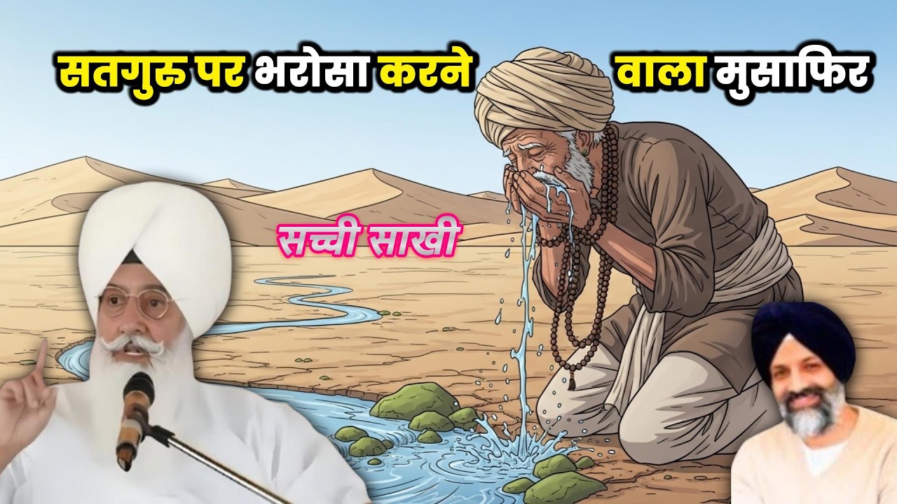 सतगुरु पर भरोसा करने वाला मुसाफिर | Radha Soami Ji | #sakhiyaan #movtivational #rssb