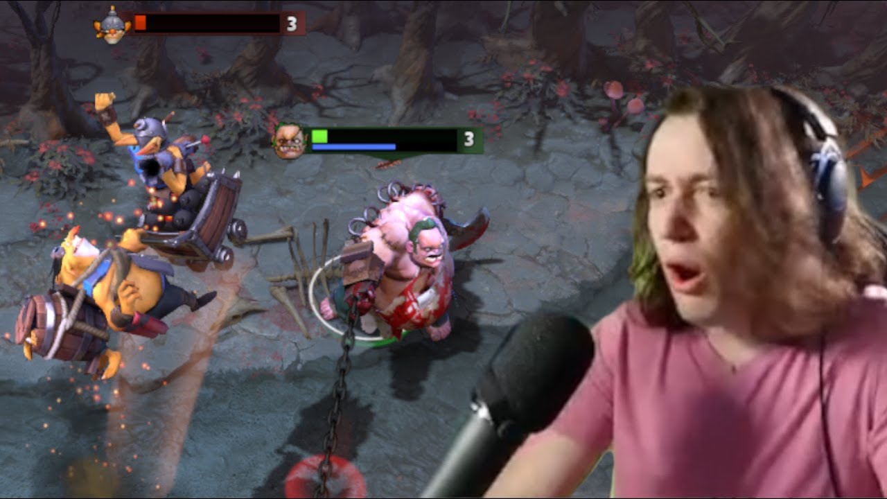 Я наблюдал, как 10 MMR Pudge и Techies пошли на войну.