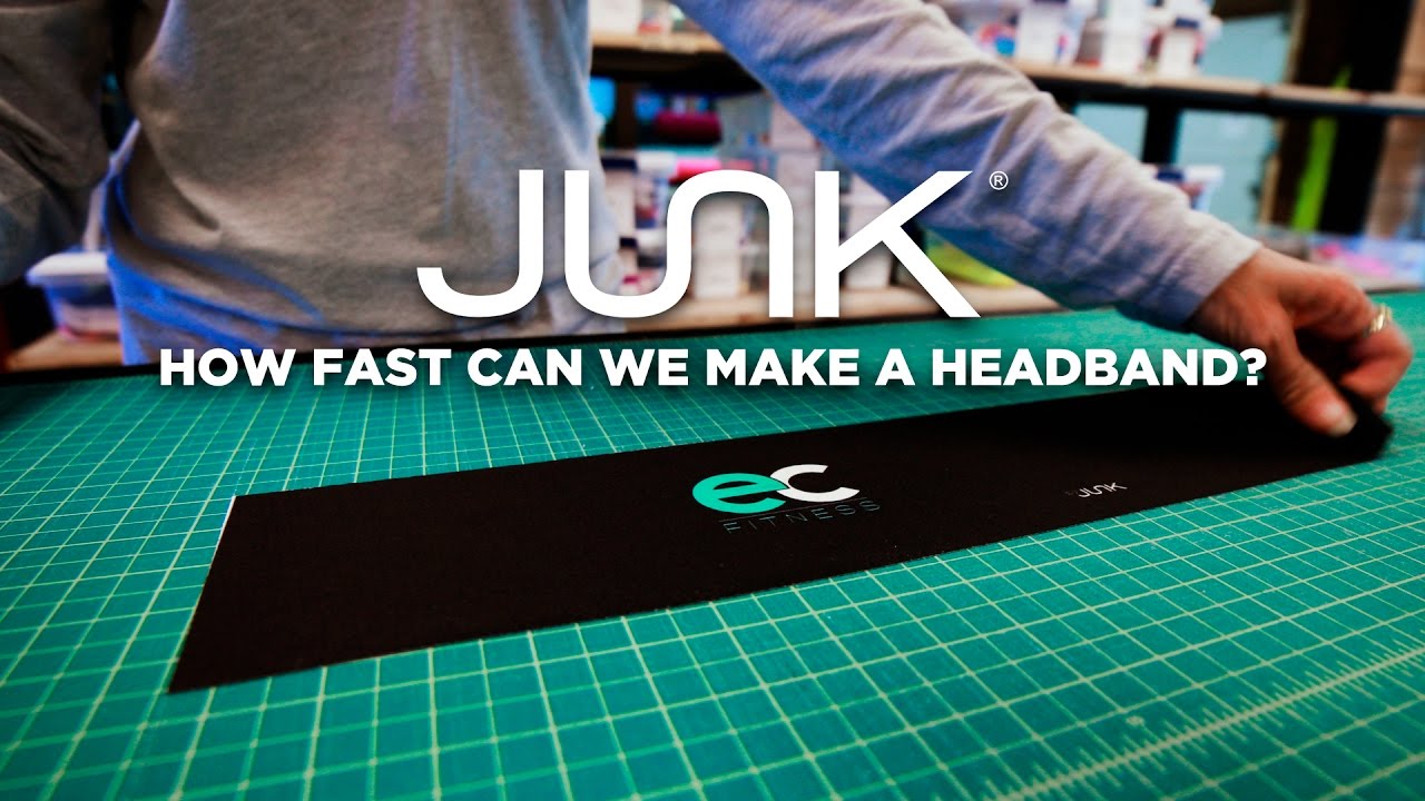 How fast can Junk Brands Make a Headband (With Evan Childs)