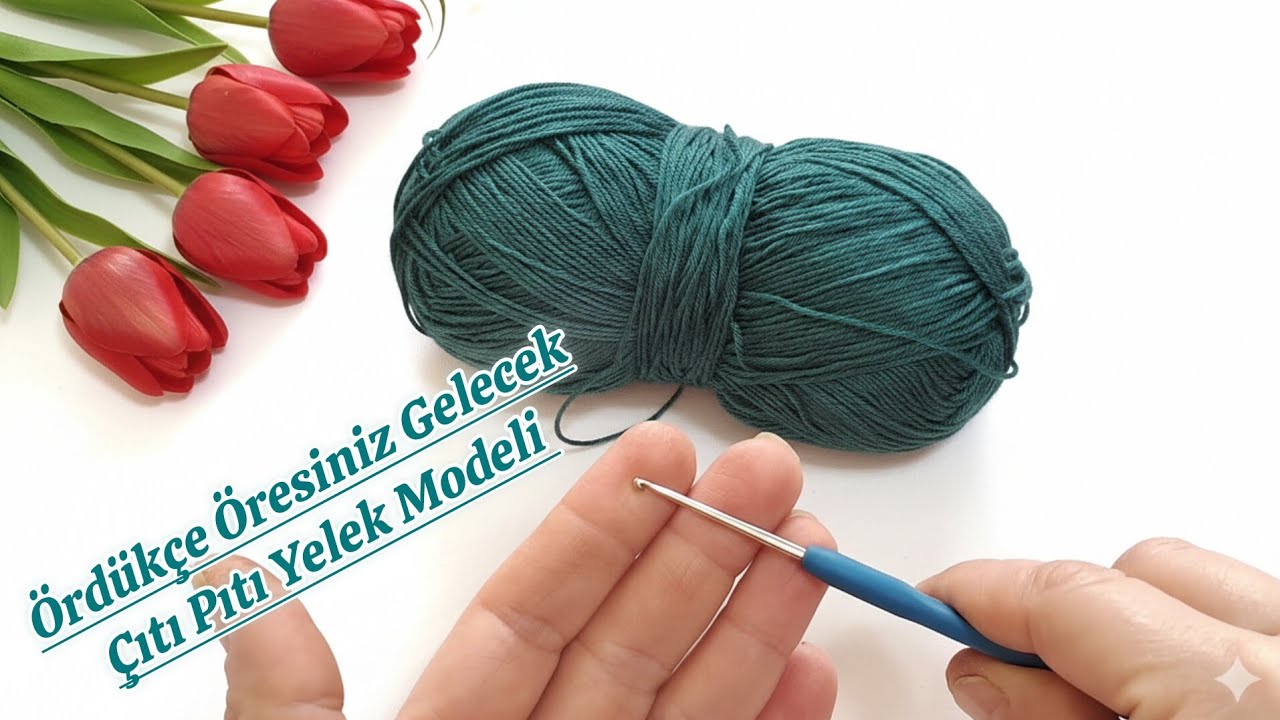 İşte O Model! Herkesin Sorduğu EN YENİ Tığ İşi Ajur Deseni (Hızlı ve Şık)