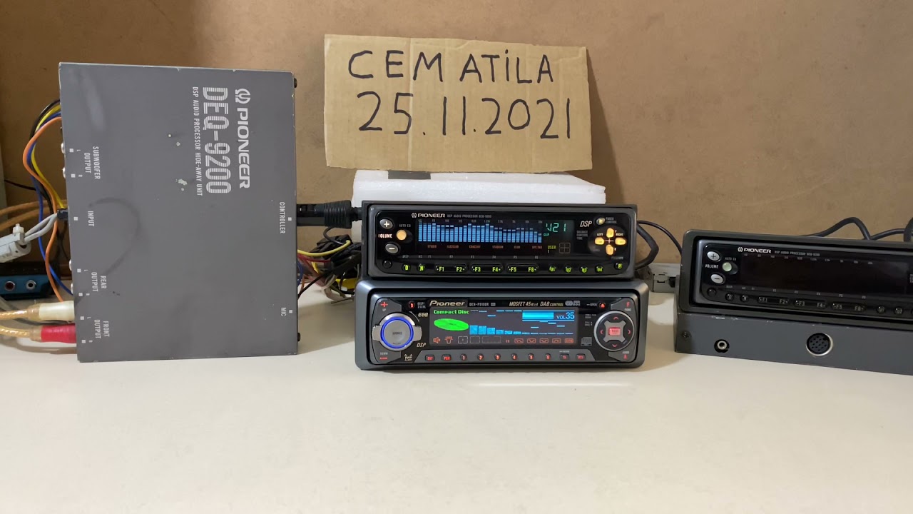 PİONEER DEH-P9100R DEQ-9200