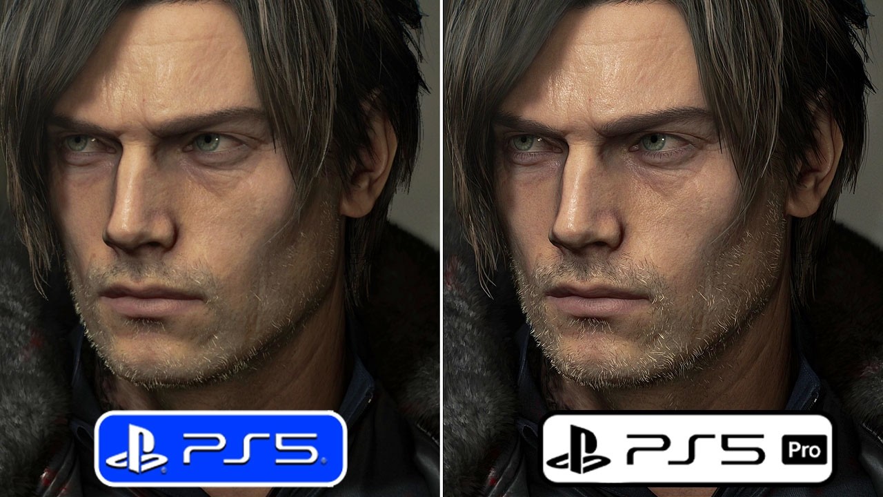 Resident Evil Requiem - PS5 vs PS5 PRO Graphics & Frame Rate Comparison