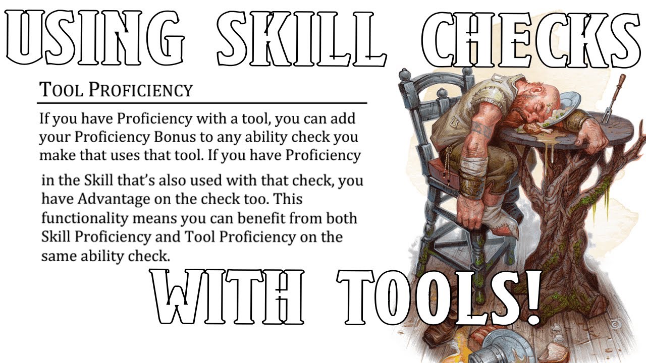Using Ability Checks With Tools, Grants Advantage? | Nerd Immersion