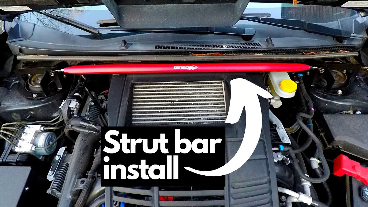 Subaru WRX Strut Bar Install | Tanabe Sustec Strut Bar