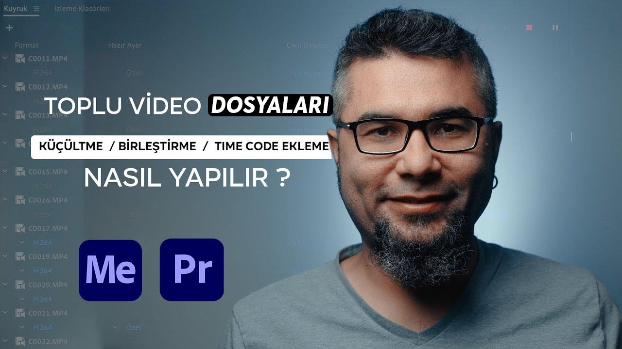 Toplu video dosyalarını k&uuml;&ccedil;&uuml;ltme/ birleştirme/ zaman kodu ekleme nasıl yapılır?
