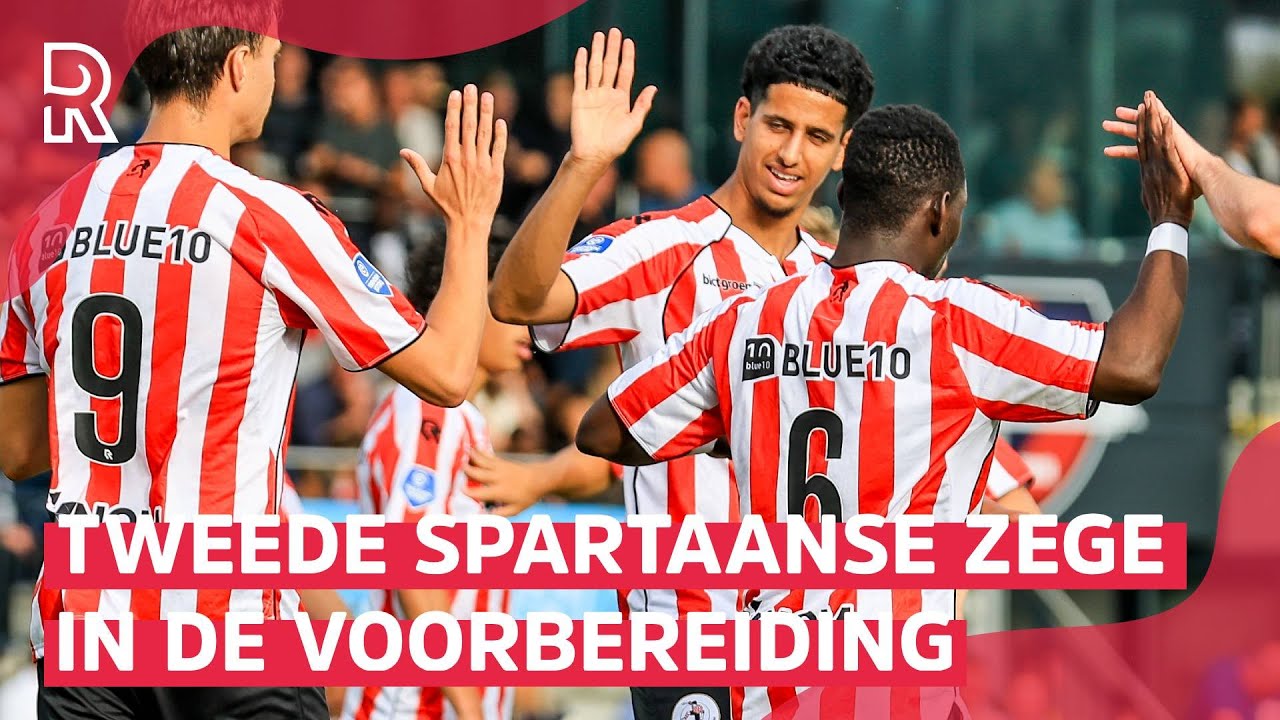 ACHTKLAPPER voor SPARTA tegen het WESTLANDS ELFTAL