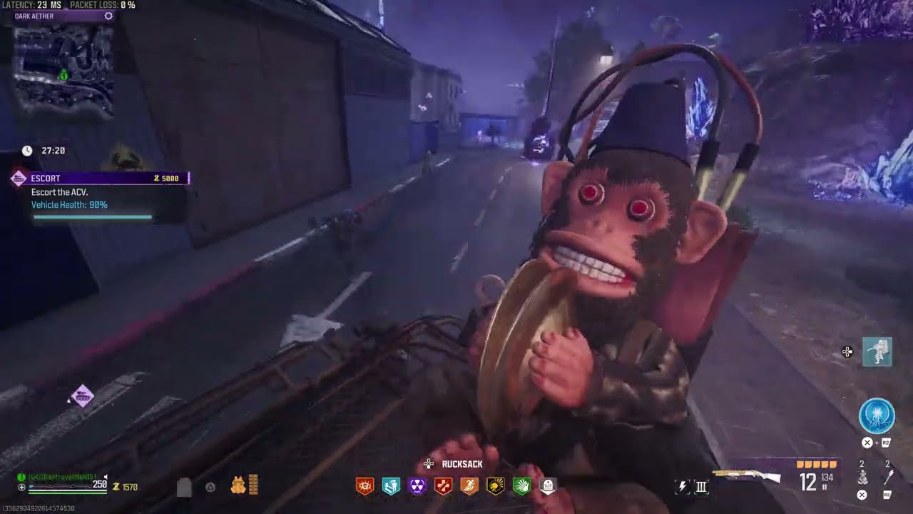 MW3 Zombies Full Solo Tier 4 Sigil Dark Aether All Contracts (NO VR 11 & No Golden Armor) Gameplay