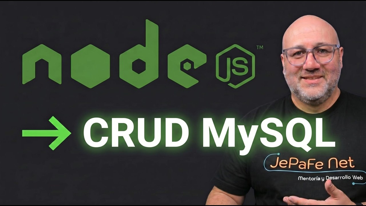 Cómo Crear un CRUD con Node.js, Express y MySQL | Guía Paso a Paso