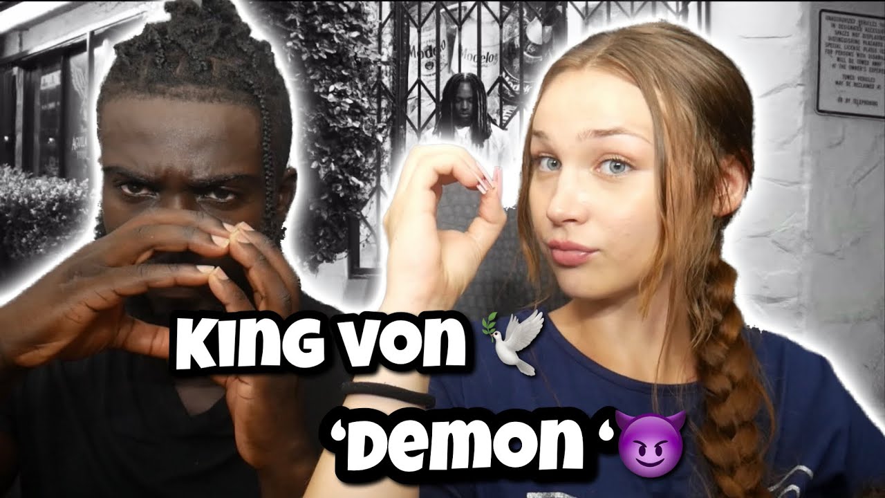 King Von - Demon (REACTION) || My White Girlfriend’s First Time Hearing King Von?!