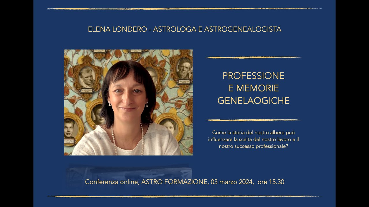 Perchè non riesco a realizzarmi nel lavoro? Il ruolo delle memorie genealogiche nella professione.