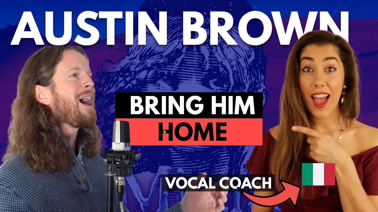 AUSTIN BROWN Bring Him Home | Vocal Coach Reacts (&Analysis) | TrainingVoice🎙️