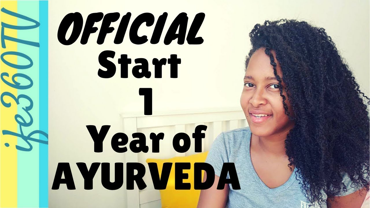 Official Start of 1 Year of Ayurveda | Natural Hair Challenge