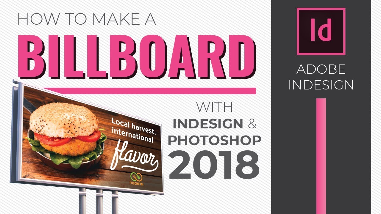 How to Create a Billboard with InDesign and Photoshop