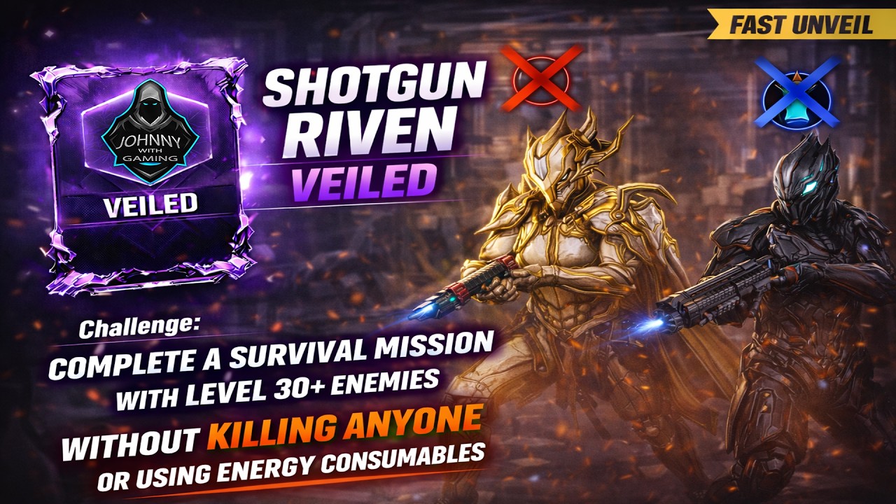 WARFRAME: Melee Riven Mod Veiled Gameplay 12 (2026)