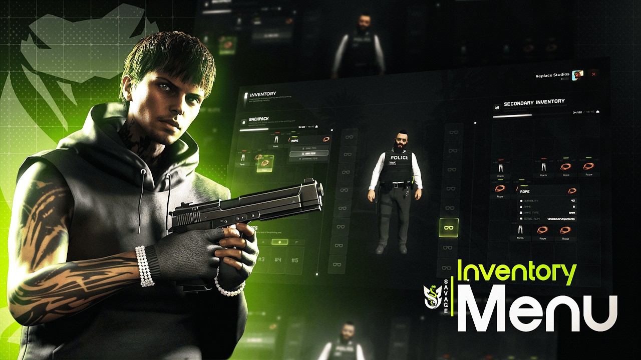 FiveM Ox Inventory Redesign | Advanced Clothing UI & Filter System | ESX, QBCore, QBox