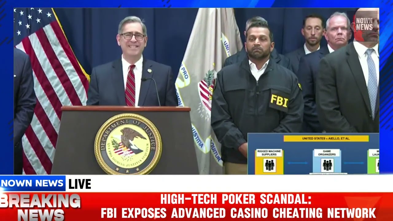 High-Tech Poker Scandal: FBI Exposes Advanced Casino Cheating Network