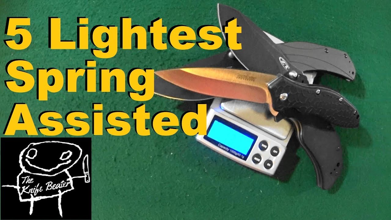5 Lightest Assisted Opening Knives