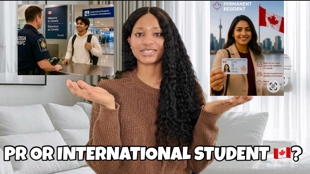 COMING TO CANADA AS A PR VS INTERNATIONAL STUDENT IN 2026 : PROS, CONS & REALITY CHECK 🇨🇦.