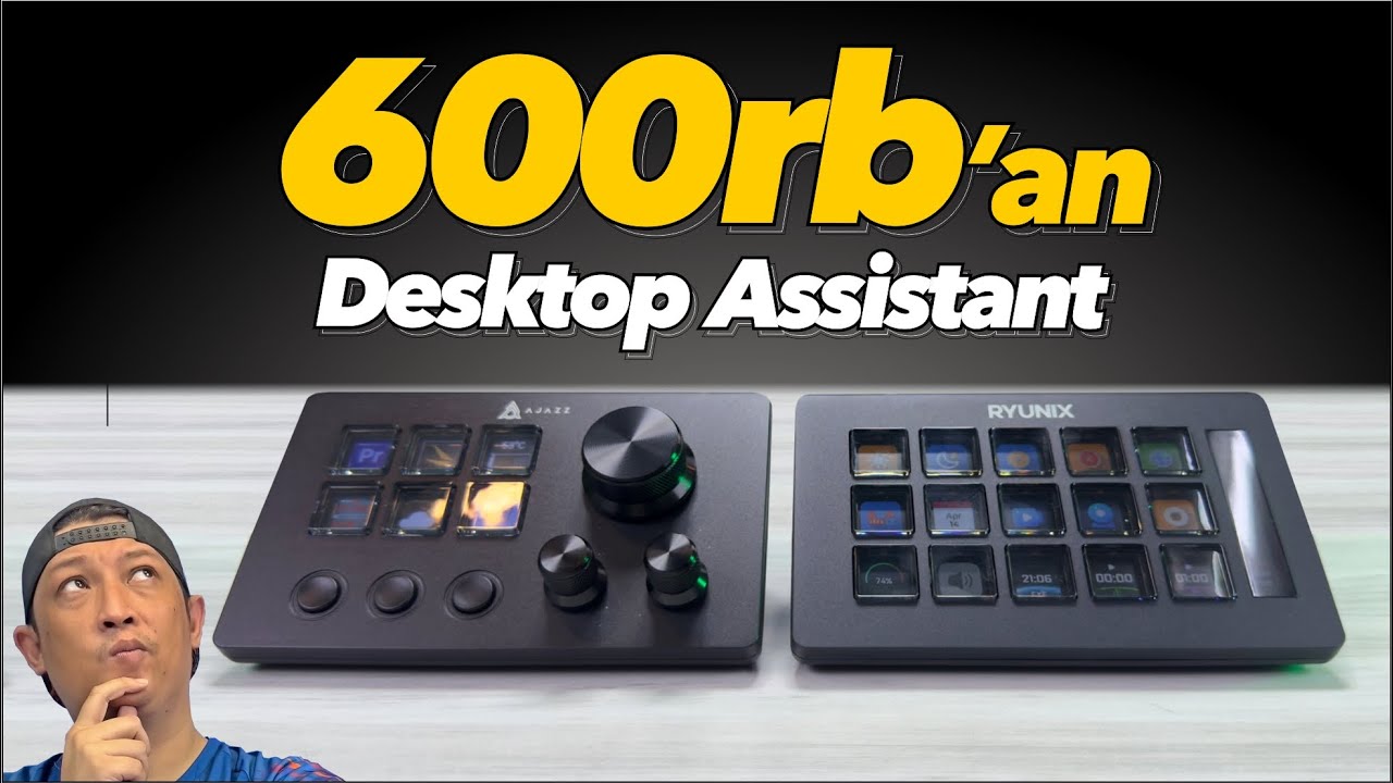 STREAM DECK versi murah meriah .. pilih AJAZ ato SADES RYUNIX ?