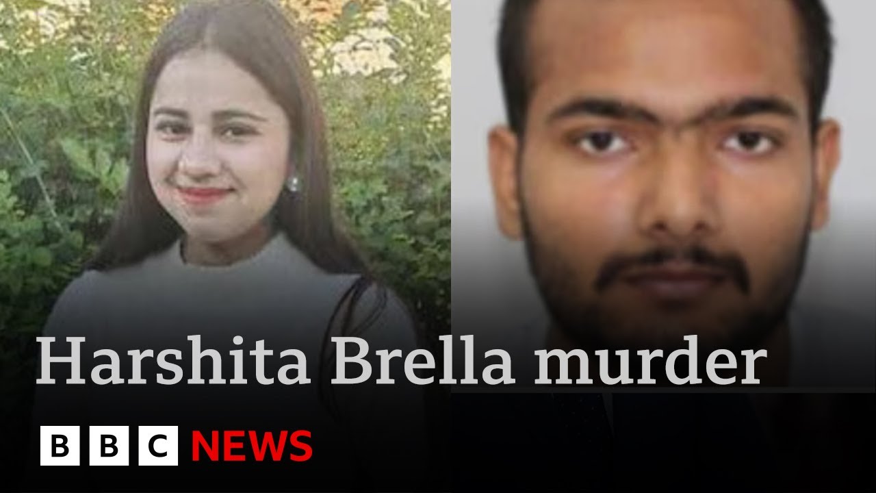 Harshita Brella murder:  international manhunt as family in India demand justice | BBC News
