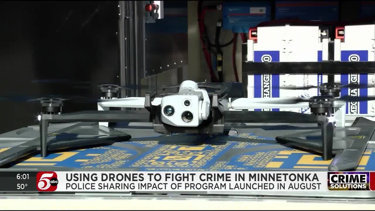 Minnetonka police says using drones for 911 calls 'exceeding expectations'