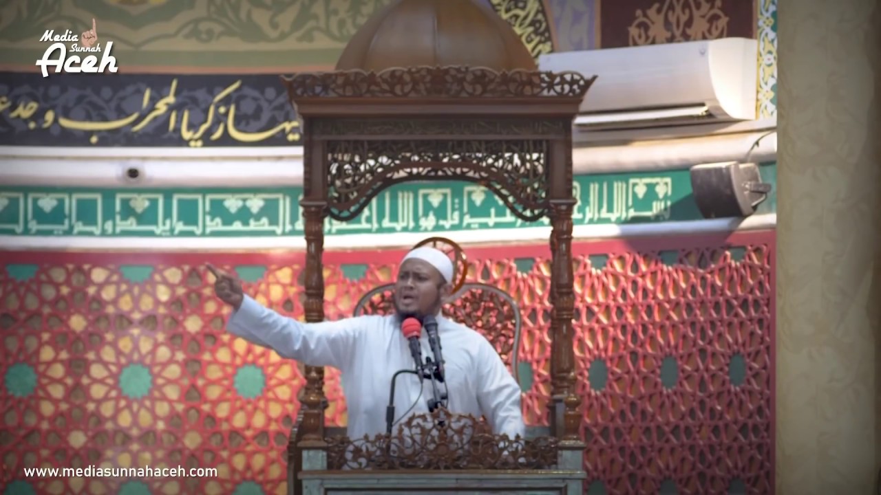 Toleransi Yang Kebablasan - Khutbah Jum'at- Ustadz Harits Abu Naufal di Masjid Agung AlMakmur B Aceh