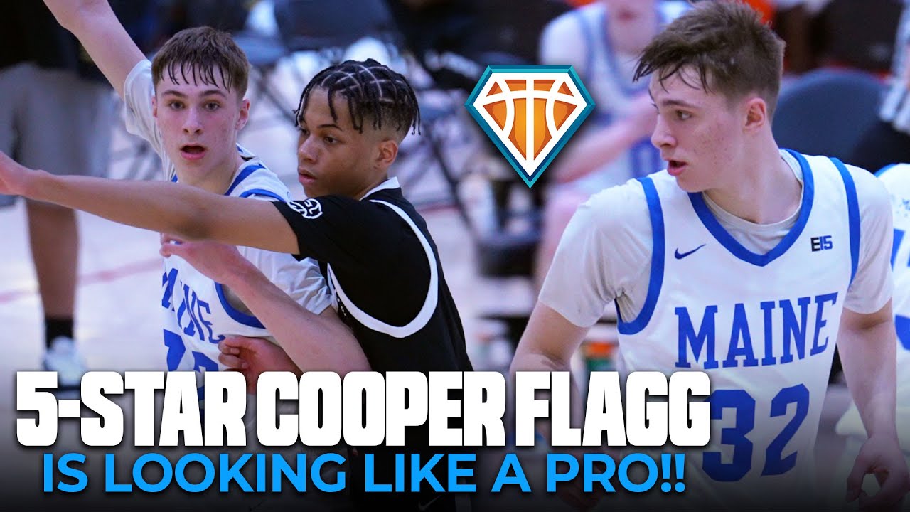 5-Star FRESHMAN Cooper Flagg Looks Like a PRO!! Leads Maine United to COMEBACK WIN at EYBL Orlando