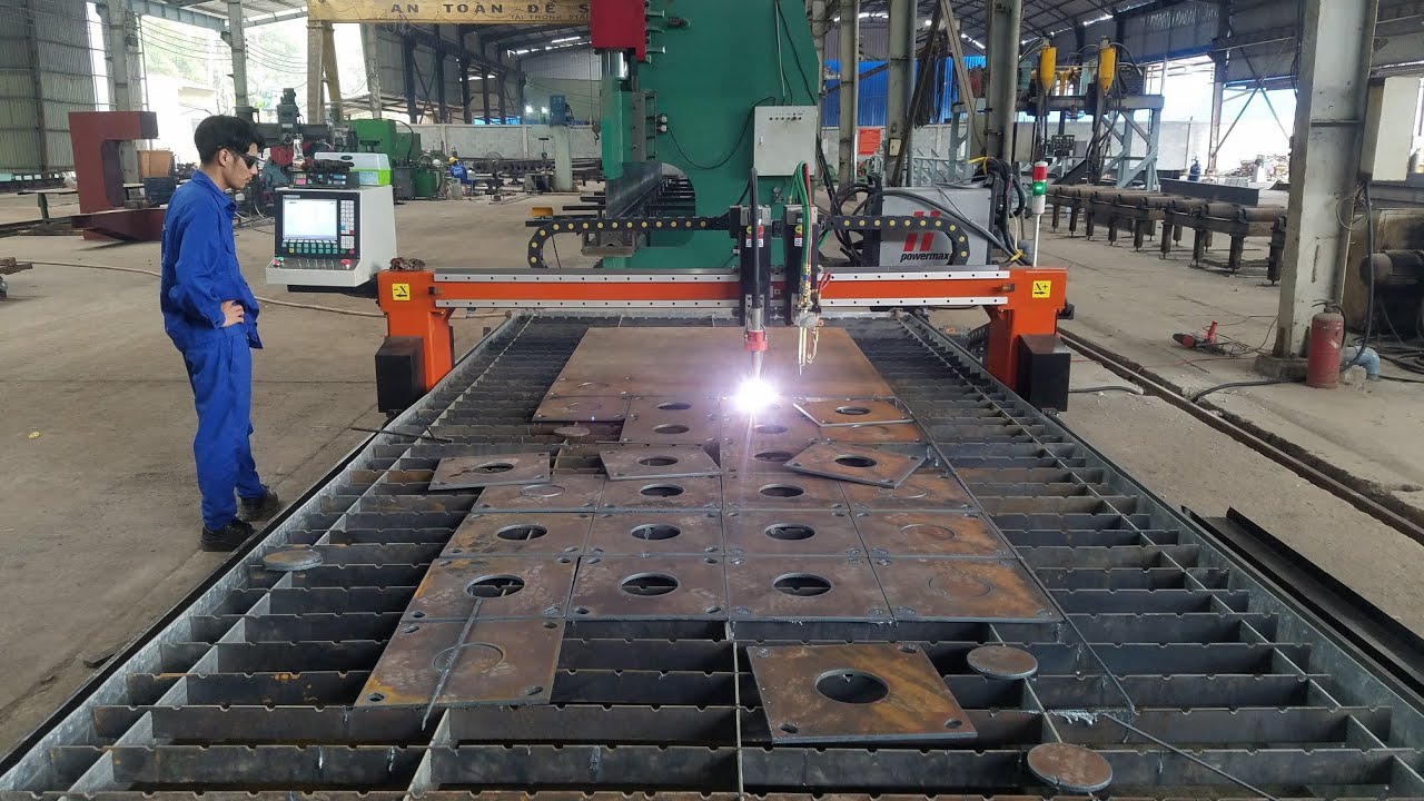 HƯỚNG DẪN SỬ DỤNG MÁY CẮT CNC PLASMA- điện thoại : 0342 331 772 #cncplasma #laserfiber