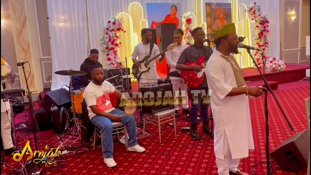 AROJAH MUSIC live at the 50th birthday celebration of Mrs. Omowumi in Toronto, Canada 🇨🇦