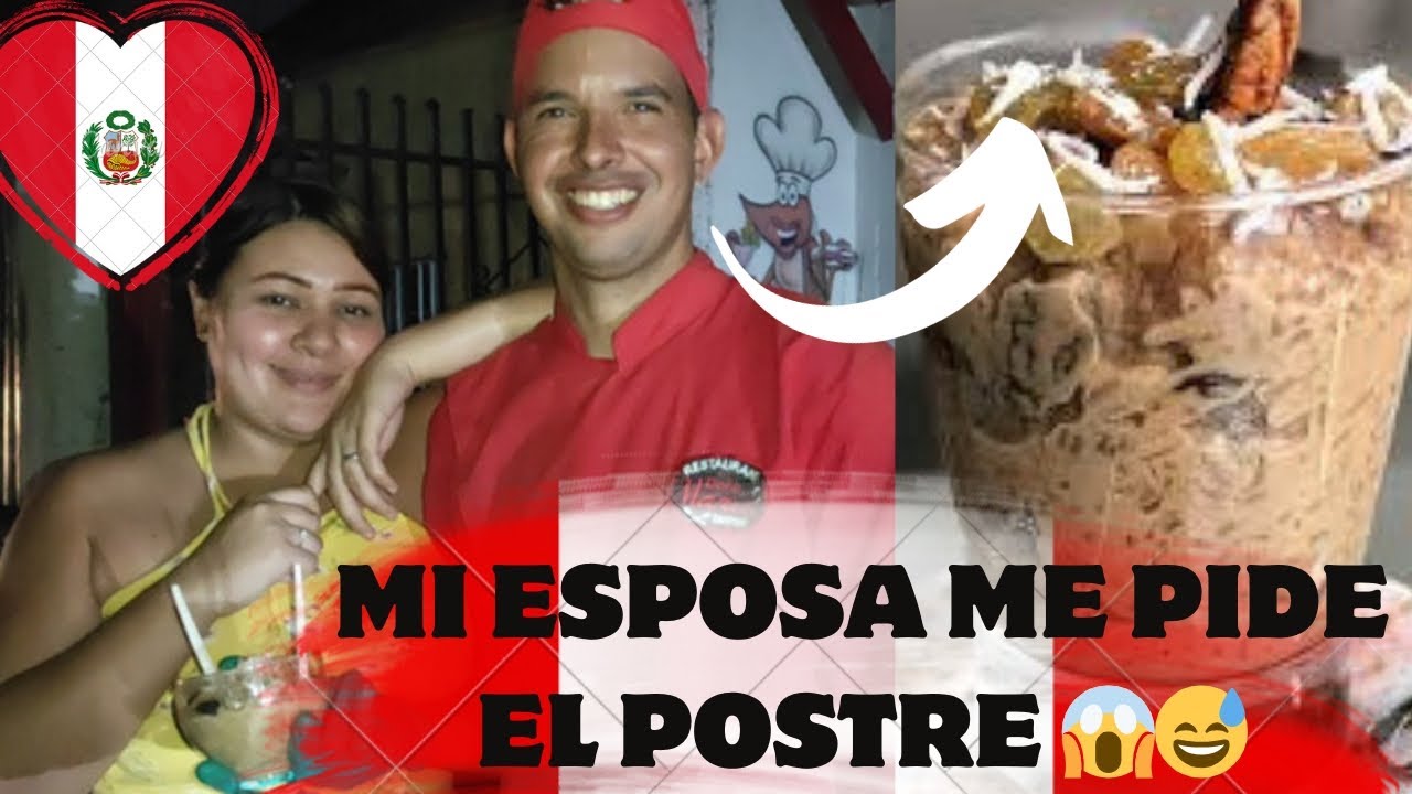 😱MI ESPOSA ME OBLIGA A PREPARLE POSTRE chifa rey fusion comida peruana 🇻🇪🇵🇪😅 #peru #migrantes
