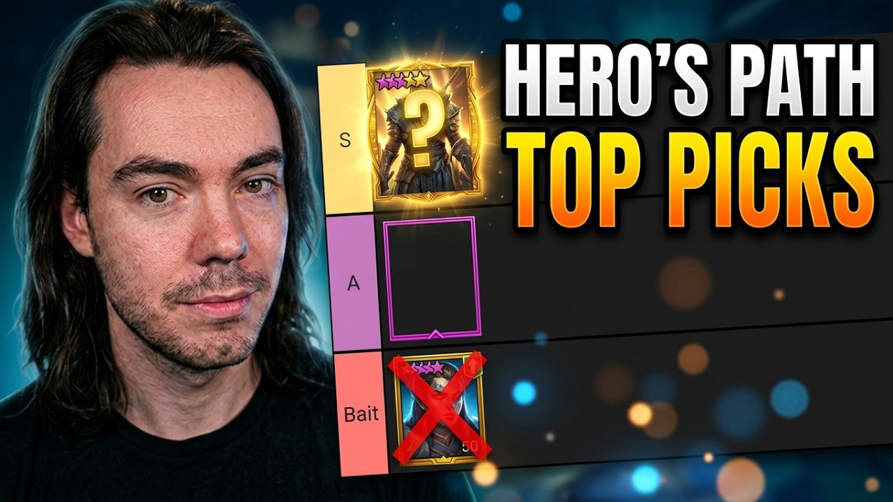 BEST CHAMPS TO PICK for the Hero's Path TOMORROW!! | RAID: Shadow Legends
