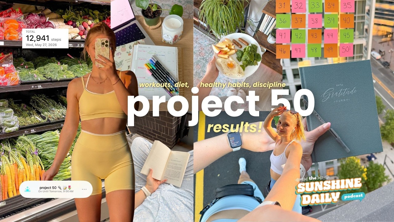 Я изменила свою жизнь за 50 дней 👟 Результаты Project 50, выводы, преображение и с чего начать!