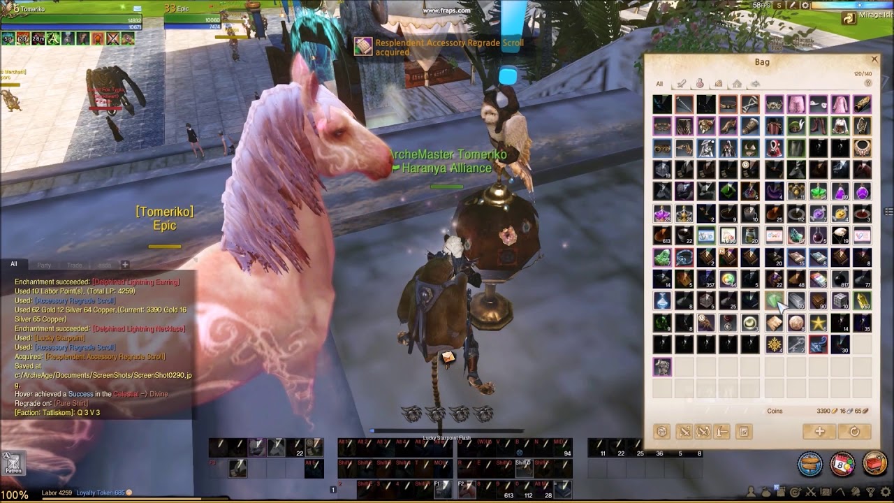 Archeage - Regrade event, Gemming, A scam and.. MYTHIC?!
