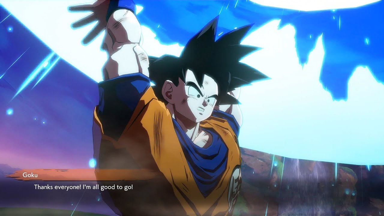 Dragon Ball FighterZ Финальный бой с боссом и концовка игры