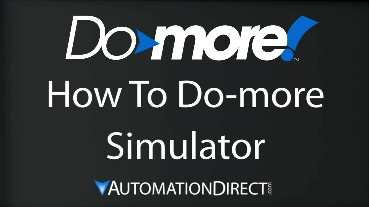 BRX Do-more Designer Simulator from AutomationDirect