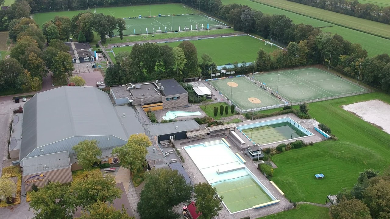 Gorredijk vanuit de lucht