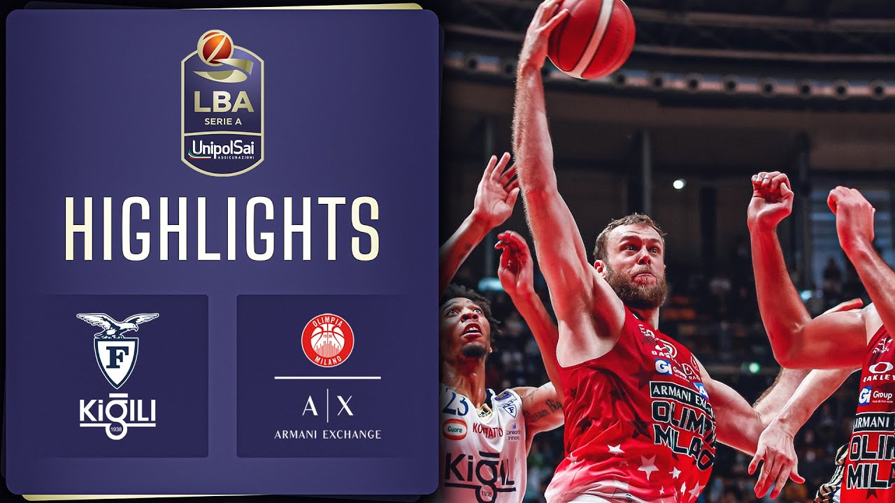 Fortitudo Kigili Bologna - A|X Armani Exchange Milano | Serie A UnipolSai 2021/22