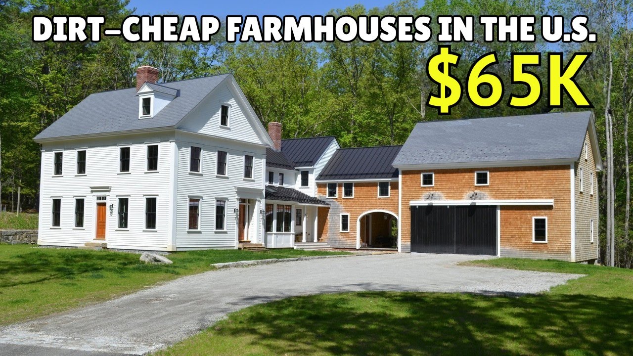DIRT-CHEAP North Carolina FARMHOUSES With Land | Hidden Real Estate Gems with Acreage You Can Afford