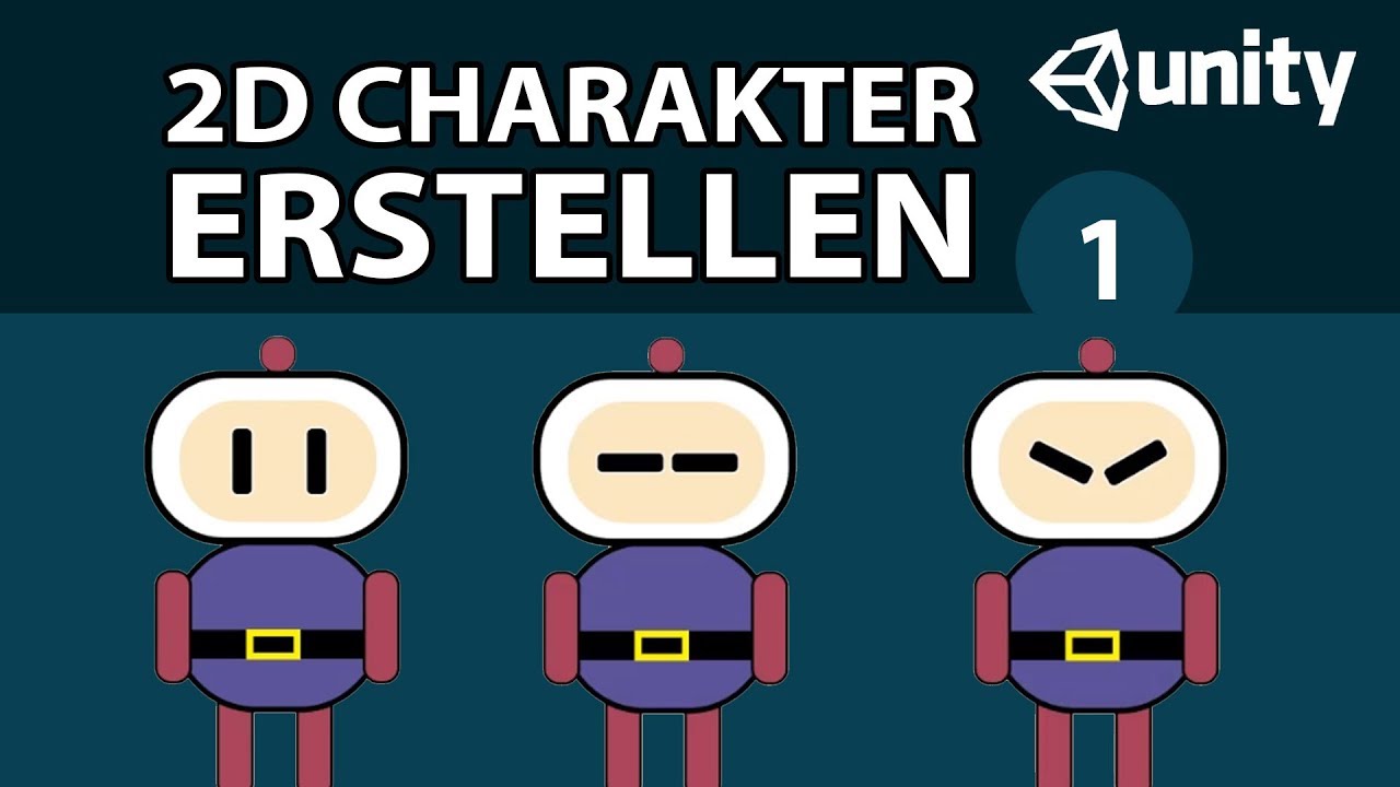 2D Charakter für Unity erstellen - [01] Schritt für Schritt - Sprites / Spritesheet