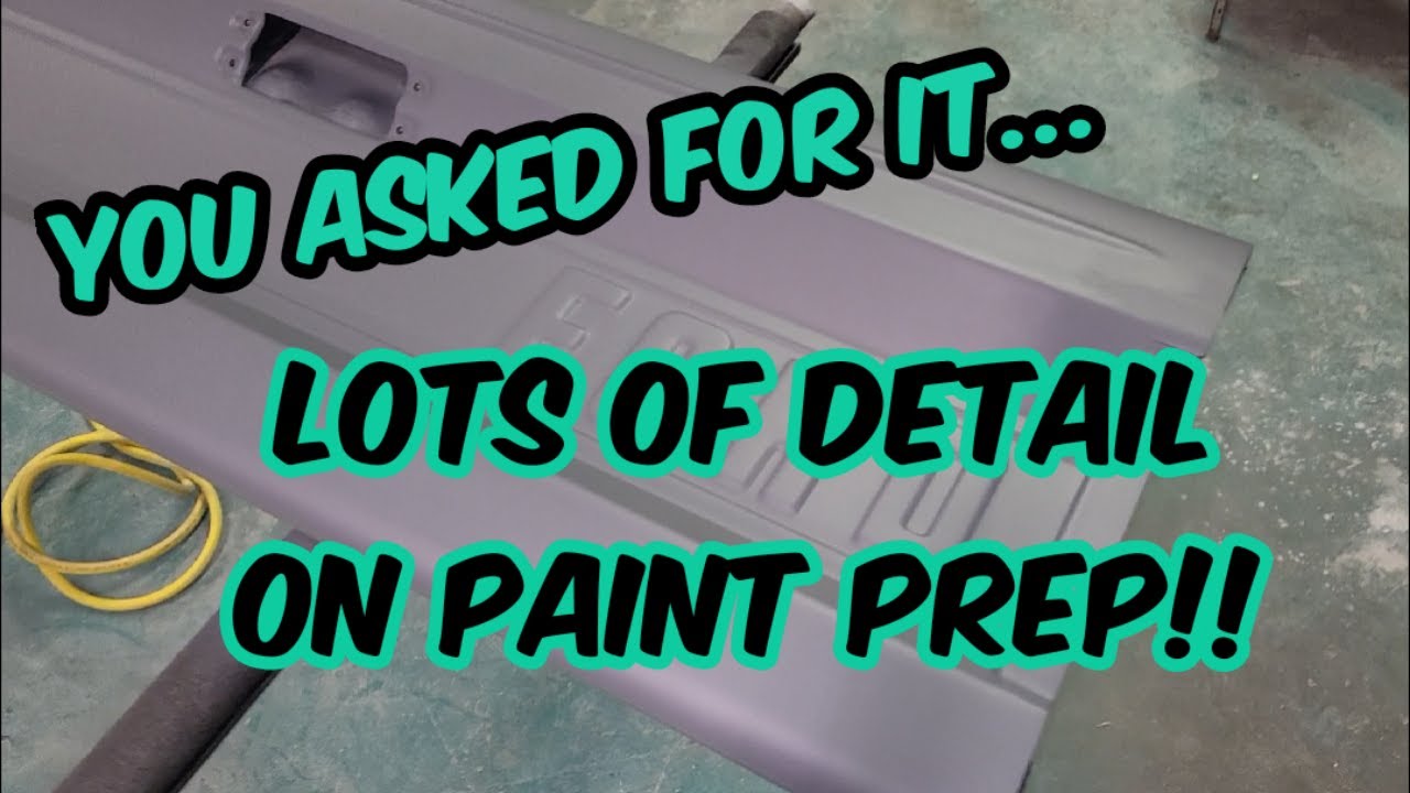 Bronco Paint Prep - Blocking and Priming My Way