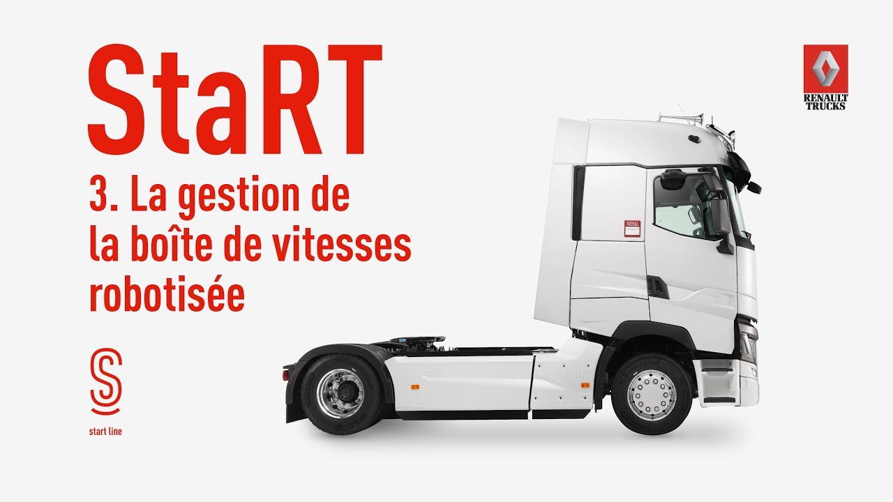 Gestion de la boîte de vitesse robotisée Renault Trucks T