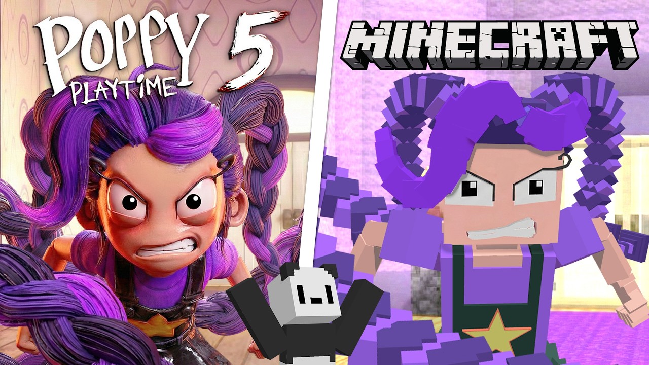Я воссоздал сцены из POPPY PLAYTIME 5 в MINECRAFT (ТРЕЙЛЕР)