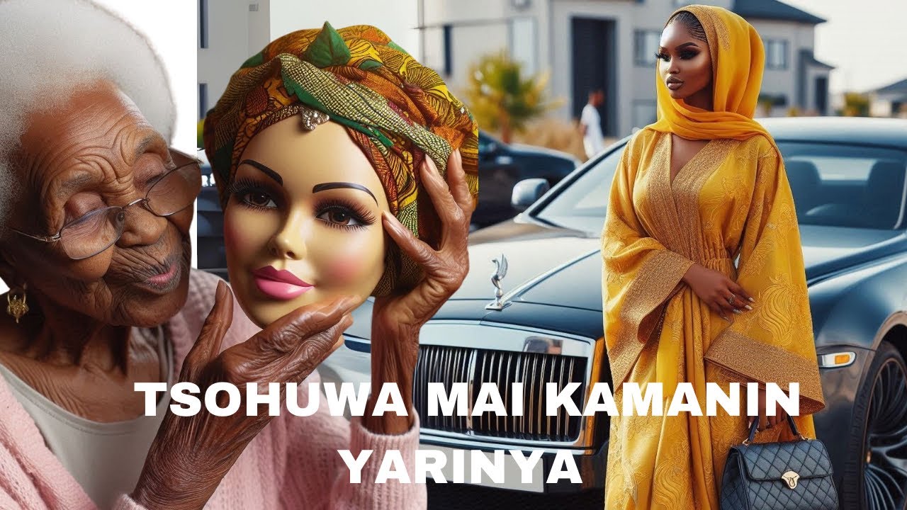 TSOHUWA MAI KAMANIN YARINYA/ OLD WOMAN WITH A YOUNG GIRL LOOK/HAUSA STORIES/TATSUNIYAN HAUSA/TALES