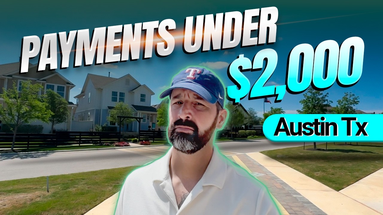 [The Truth] Austin TX Most AFFORDABLE New Homes For Sale with payments under $2000