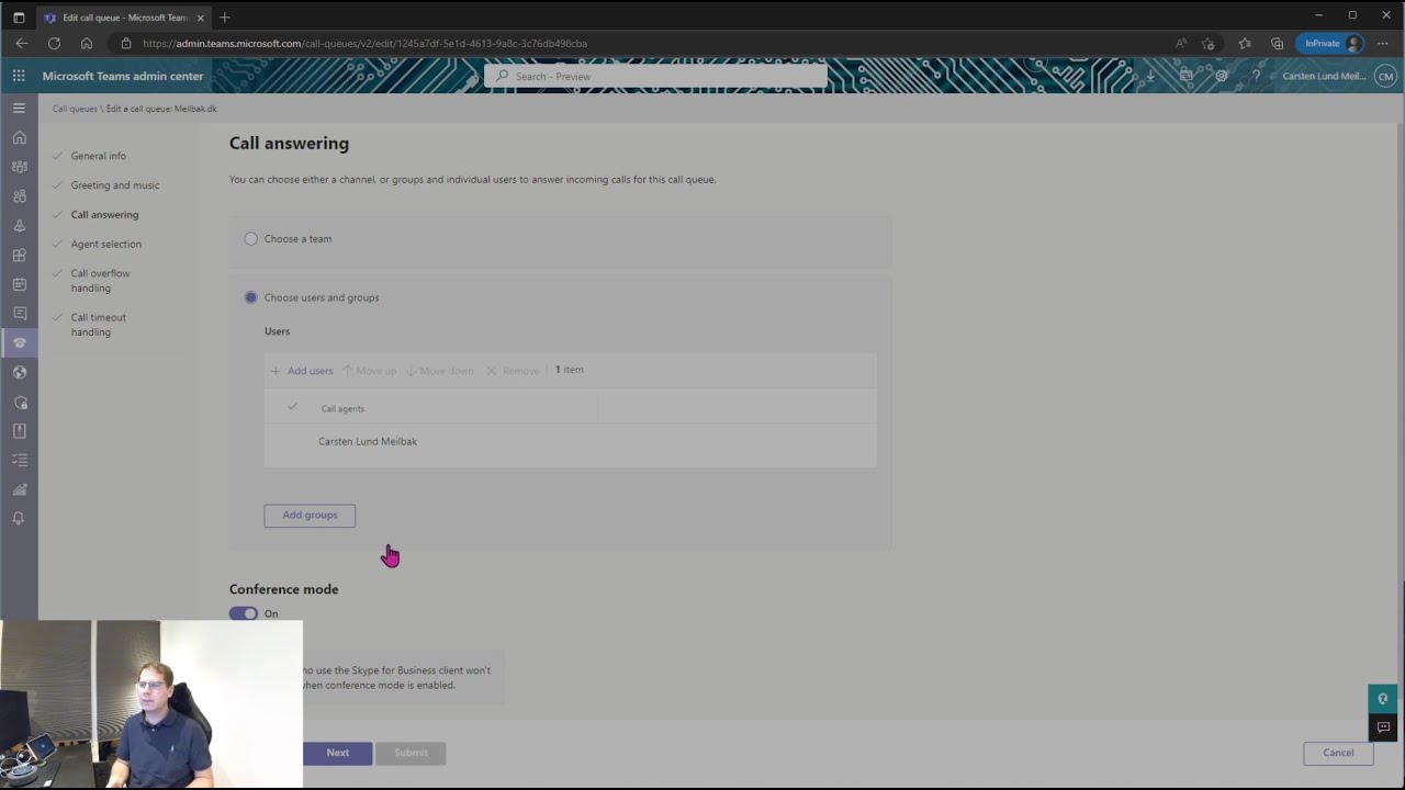 Microsoft Teams - Configure Call Queue